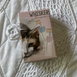 CAT WHISKER KEEPERS SET OF 2 memory sentimental memories kitten